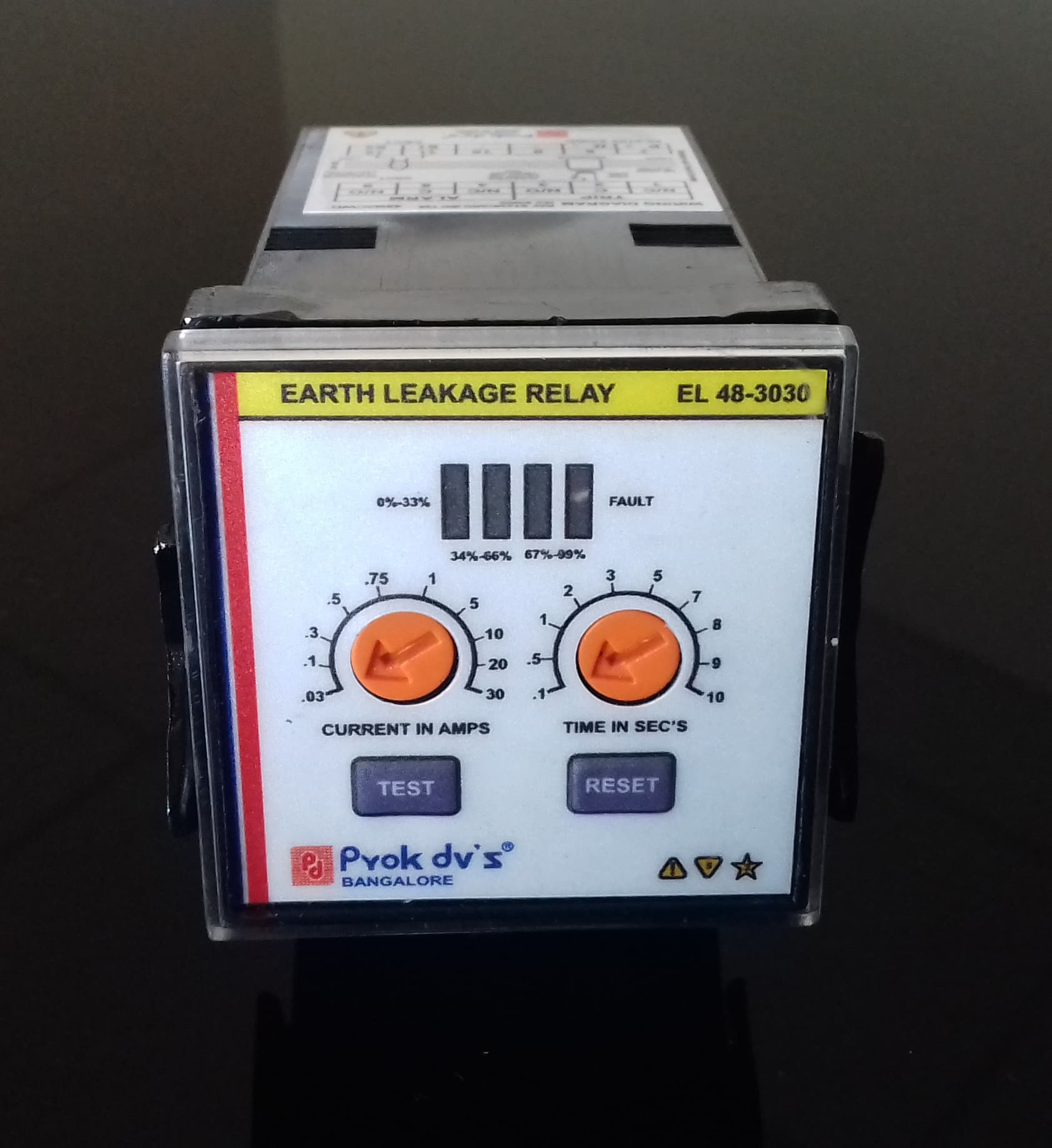 Microprocessor Based Static ELR, 30mA–30A